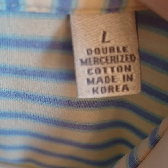 Peter Millar polo mens size large Duke - Picture 4 of 5